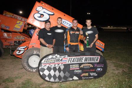 The team celebrates their win in Oshkosh (Dave Penske Photo)