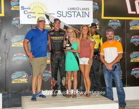 Mark won July 15 at Knoxville (Chuck Stowe Images)