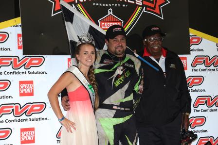 Kraig Kinser won the World Challenge on Friday (Dave Biro - DB3 Images)