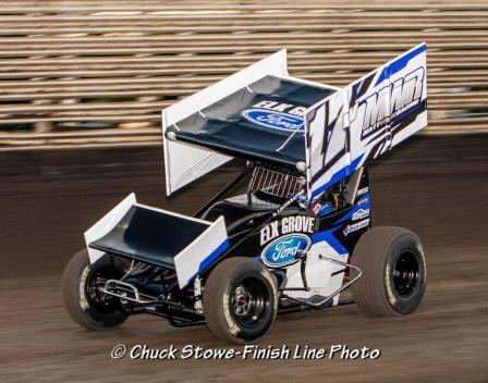 Kerry Madsen charged from 12th to fifth at Knoxville Saturday (Chuck Stowe – Finish Line Photo)