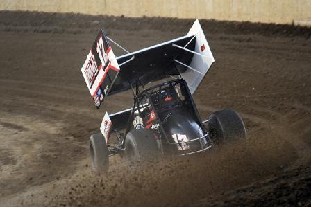 Kerry qualified second quick in Spencer (Jeff Bylsma Photo)
