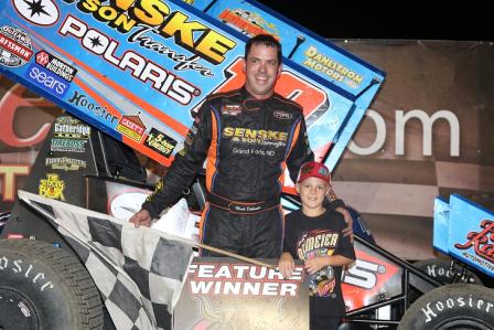 Mark closed out the season with another win at River Cities (Mike Spieker Photo)