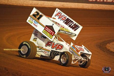 Brian wheels around Lucas Oil Speedway (John Lee - High Fly'N Photo)