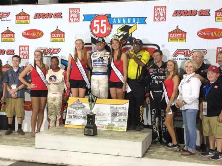 Lynton Jeffrey won the Speed Sport World Challenge on Friday (Rob Kocak Photo)