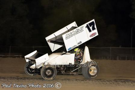 TMAC charged from 19th to third in the McColloch #17 Friday (Paul Trevino Photo)