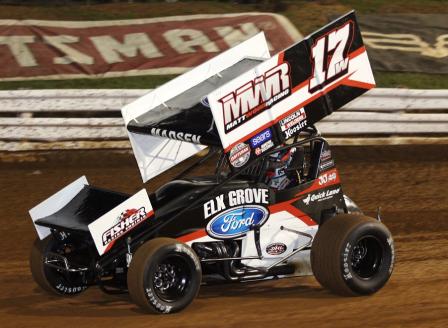 Kerry in action at the Williams Grove Open (Jeremy Elliott Photo) 