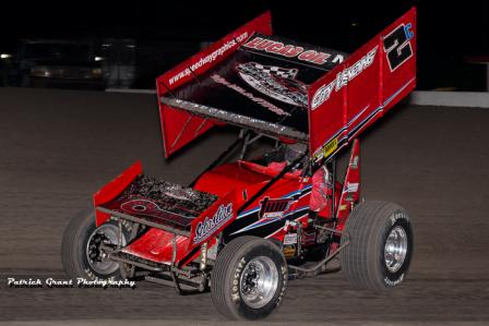 Wayne at Devil’s Bowl Speedway (Patrick Grant Photo)