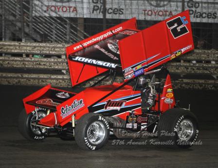 Wayne finished third in the 360 Nationals and qualified for the 410 finale (Danny Howk Photos)  