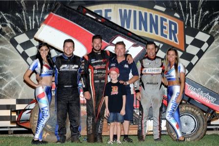 Shaun Dobson won Saturday's Scott Darley Challenge at Valvoline Raceway (Valvoline Raceway PR)