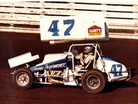 Billy Robison drives the Sonner #47 in 1981