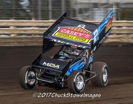 Austin ended up third in points at Knoxville (Chuck Stowe Images)