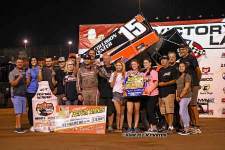 Sam claimed his first Jesse Hockett/Daniel McMillin Memorial win Saturday (John Lee – High-Fly’N Photos) 