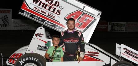 Josh picked up the win in the season finale for the Sprint Invaders