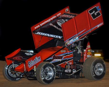 Wayne races at I-30 Speedway (Jimmy Jones Photo)