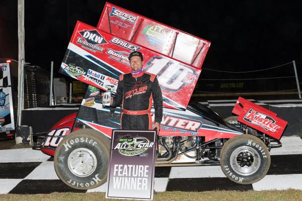 Chad Kemenah hard charges from 17th to win 2018 Arctic Cat All Star Circuit of Champions presented by Mobil 1 opener at Bubba Raceway Park
