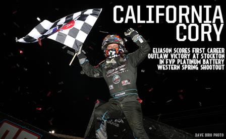 Cory Eliason dominated his first career WoO win Saturday in Stockton (Dave Biro - DB3 Imaging)