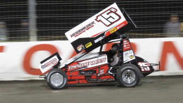 Hafertepe Opens Vankor Texas Sprint Car Nationals with a Runner-up Finish
