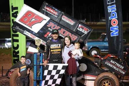 Aaron Reutzel claims inaugural Buckeye Cup at Sharon Speedway for first-ever All Star victory (Jason Brown Motorsports Photography)