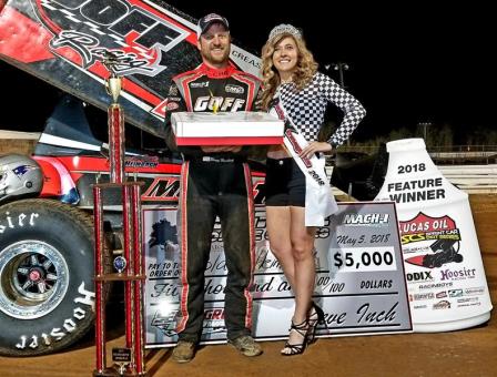 Blane Heimbach picked up the win Saturday with ASCS at Selinsgrove