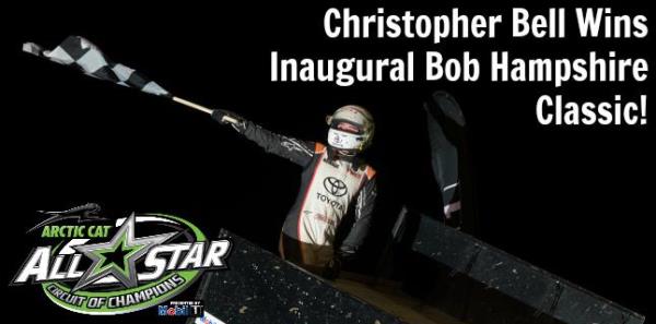 Christopher Bell Wins Inaugural Bob Hampshire Classic at Waynesfield Raceway Park