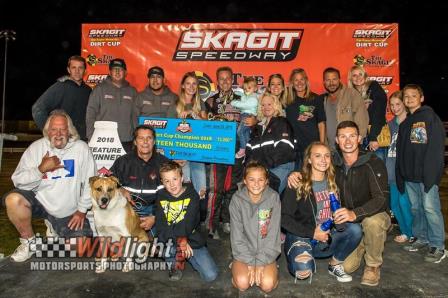 Seth Bergman captured the Skagit Dirt Cup in Washington Saturday night (Wildlight Motorsport Photography