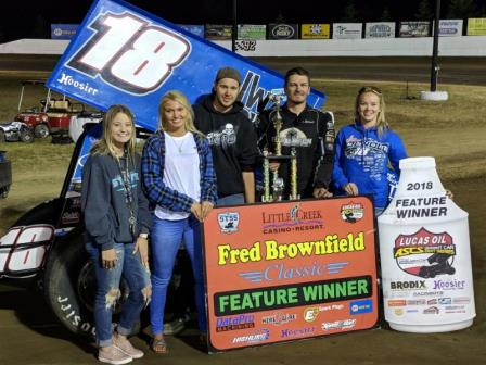 Jason Solwold won the Fred Brownfield Memorial opener Friday (Lisa Dynes Photo)