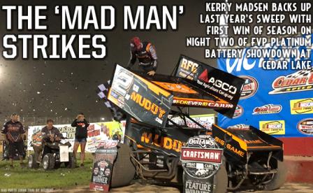 Kerry Madsen won the WoO finale at Cedar Lake July 7