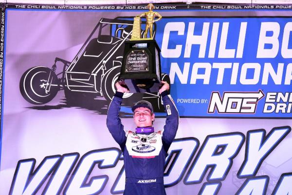 Emerson Axsom is a Chili Bowl Champion