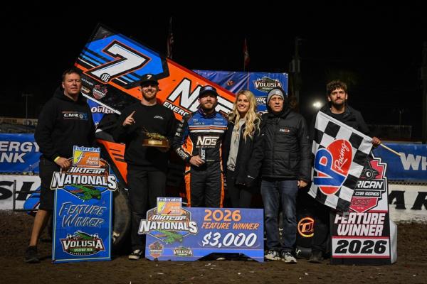 Tyler Courtney Goes Back-to-Back with American Sprint Car Series at Volusia