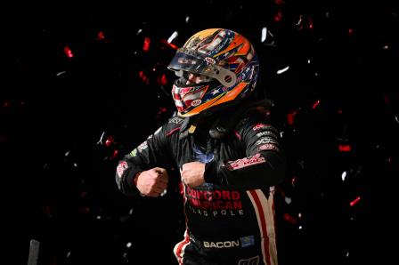 Brady Bacon won the ASCS finale at Volusia Monday (Emily Schwanke Photo) (Video Highlights from DirtVision.com)