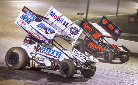 Buddy Kofoid won the WoO event over David Gravel Friday at Volusia (Tyler Carr Photo) (Video Highlights from DirtVision.com)