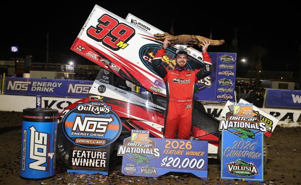 Anthony Macri Bags Big Gator for PA Posse After Last Lap Duel with Gravel