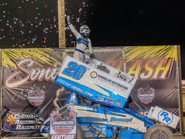 Levi Hillier Scores First Career ASCS Win, Hafertepe Wins Sonoran Clash Title at Central Arizona