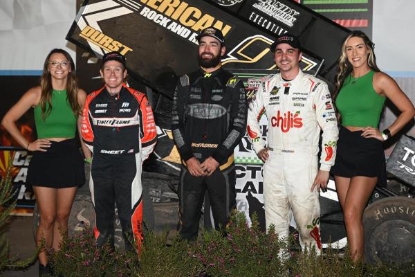 James McFadden Takes Tarlton Racing to High Limit Victory at Central Arizona