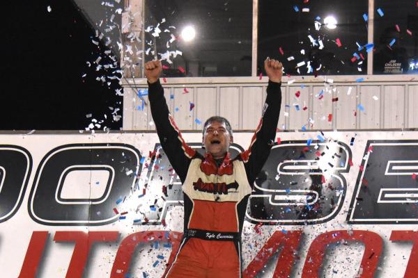 Kyle Cummins Collects First Terre Haute USAC Win at Jim Hurtubise Classic