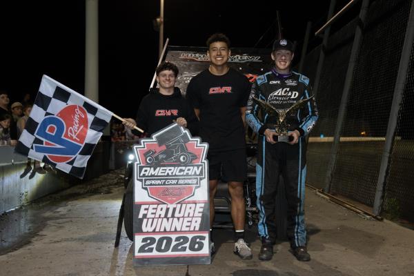Chris Martin Wins Salina Highbanks for First American Sprint Car Series Triumph Since 2018