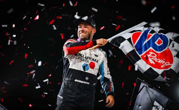 Seth Bergman Captures First American Sprint Car Series Feature of 2026 at Benton Speedway