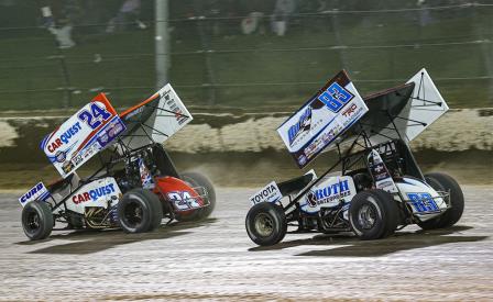 Rico Abreu topped the WoO at Eldora Friday (Tyler Carr Photo) (Video Highlights from DirtVision.com)