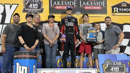 Ryan Timms won the 410 feature at Knoxville Raceway Saturday (Video Highlights from DirtVision.com)
