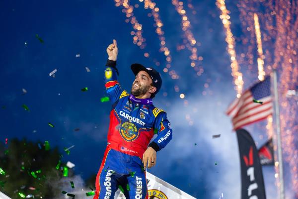Rico Abreu Adds $55,555 Eagle Nationals Triumph with Tony Stewart Racing