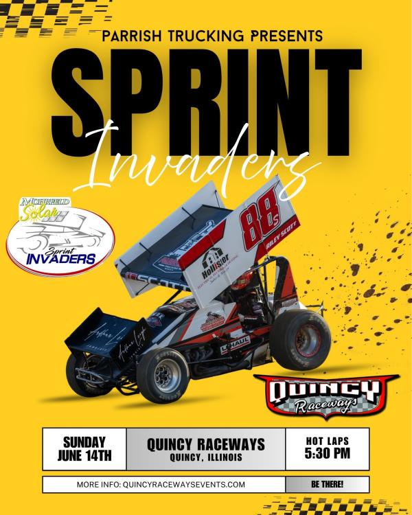 Mohrfeld Solar Sprint Invaders Travel to Quincy on Sunday!