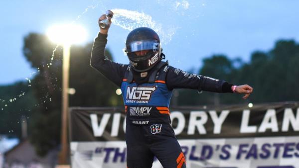 Justin Grant Grabs Lincoln Park for First USAC Indiana Midget Week Win Since 2019