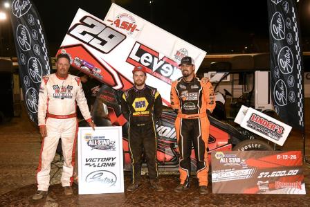 Zeth Sabo picked a good time for his first All Star win Saturday at Sharon (Paul Arch Photo) (Video Highlights from FloRacing.com)