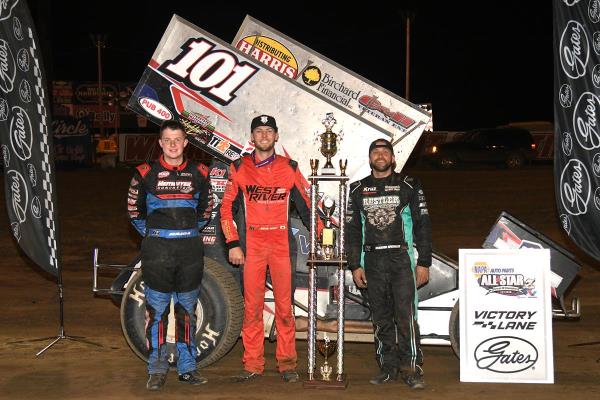 Kalib Henry Wins Night Four of Ohio Sprint Speedweek with Move of a Lifetime; Ohio Sprint Speedweek Finale Moved to Wayne County Speedway