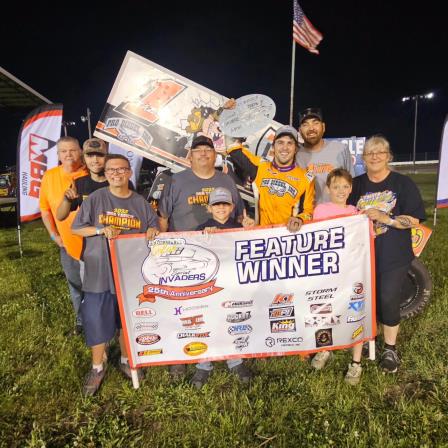 Tasker Phillips won the Sprint Invaders stop in Memphis Friday
