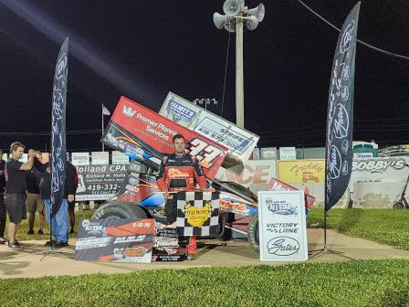 Cap Henry won the Ohio Speedweek stop at Fremont Friday (Video Highlights from FloRacing.com)