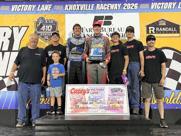 Chris Martin Goes Wire to Wire With First Career Knoxville Win!