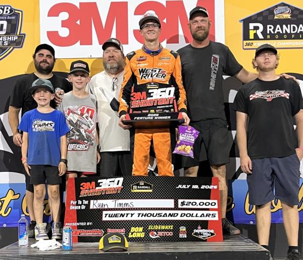 Ryan Timms Cashes in Over $27,000 with Knoxville 360 Shootout and 410 Wins!