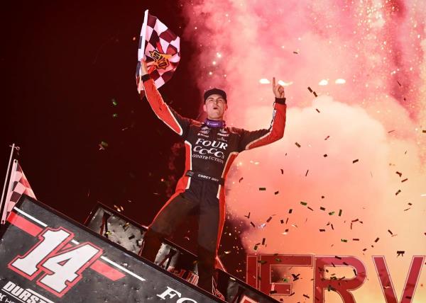 Corey Day Snookers Rico Abreu for $25,000 Silver Cup Score at Lernerville