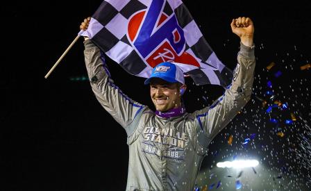 Chase Dietz won the WoO show at BAPS Wednesday (Tyler Carr Photo) (Video Highlights from DirtVision.com)